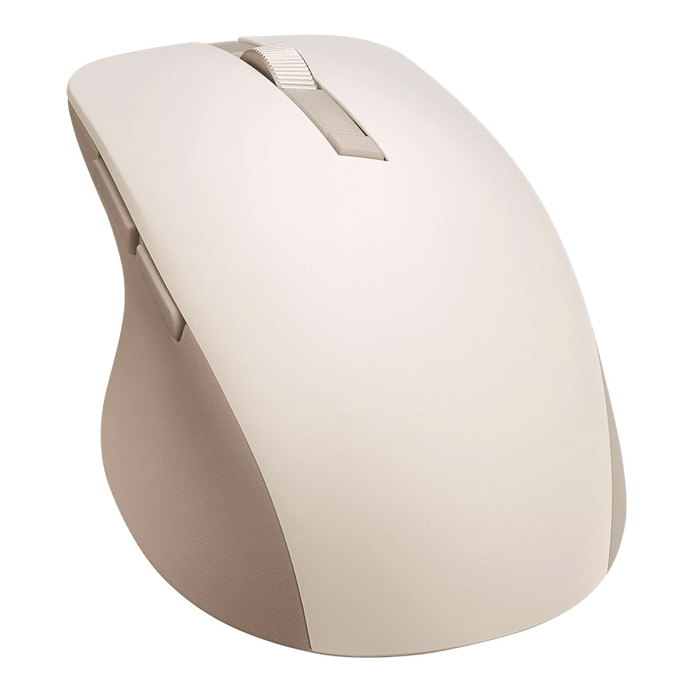 WIRELESS MOUSE (เมาส์ไร้สาย) ASUS SMARTO MOUSE MD200 SILENT PLUS - OAT MILK