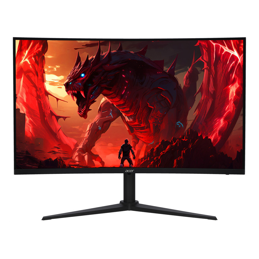 Monitor (จอมอนิเตอร์) Acer Nitro XZ320Q W0BMIIPHX - 31.5 Inch VA FHD 240Hz AMD FreeSync Premium Curved