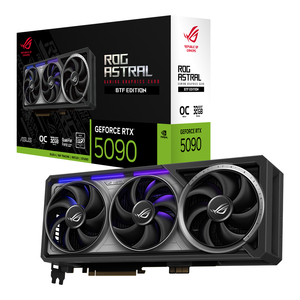 VGA (การ์ดแสดงผล) ASUS ROG ASTRAL GEFORCE RTX 5090 32GB GDDR7 BTF OC EDITION