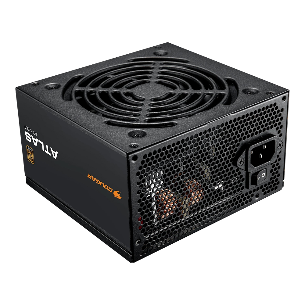 POWER SUPPLY (อุปกรณ์จ่ายไฟ) COUGAR ATLAS 750 (ATX 3.1) - 750W 80 PLUS BRONZE ATX BLACK