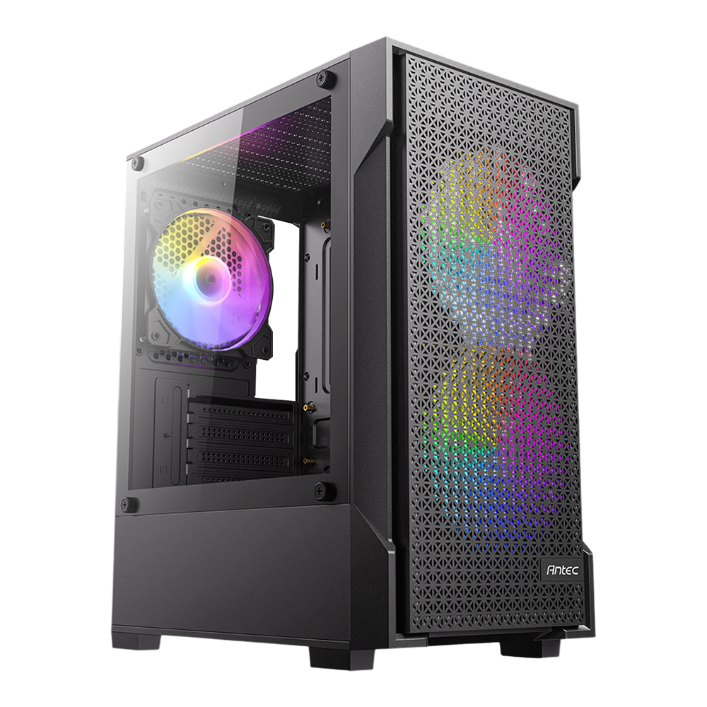 CASE (เคส) ANTEC VX100M ARGB - MICRO-ATX BLACK