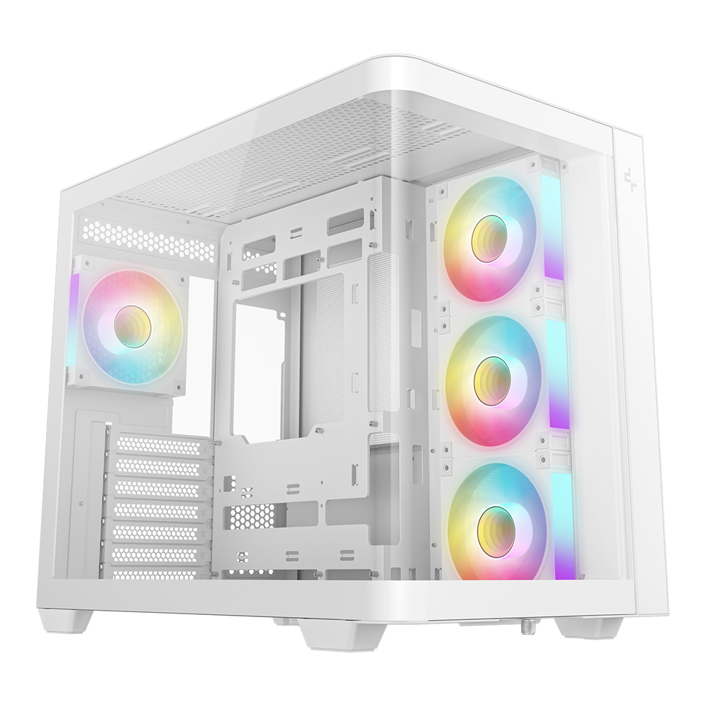 CASE (เคส) DEEPCOOL CG530U 4F - ATX WHITE