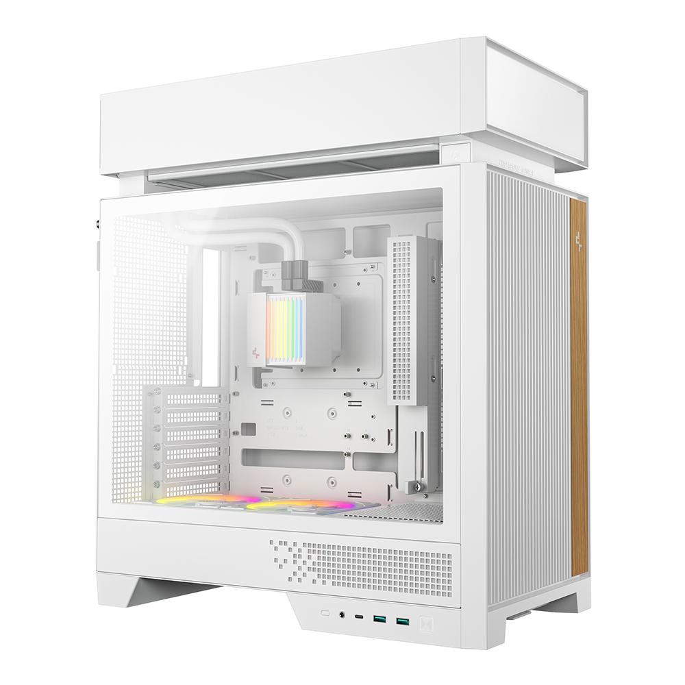 CASE (เคส) DEEPCOOL CL6600 - ATX WHITE