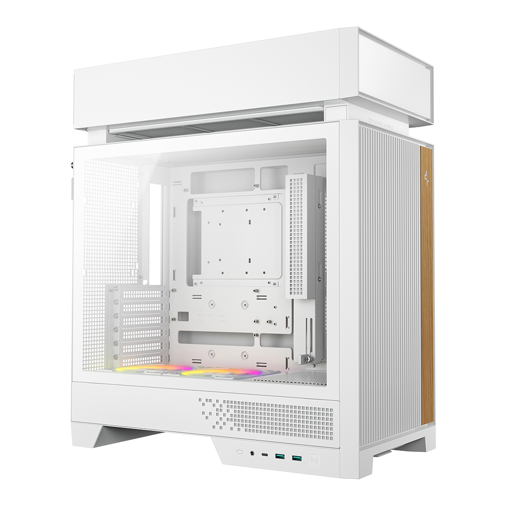 CASE (เคส) DEEPCOOL CL660 - ATX WHITE