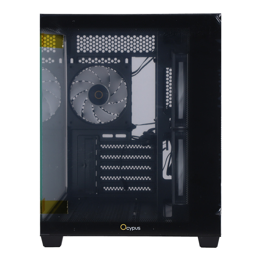CASE (เคส) OCYPUS GAMMA C54 ARGB - MICRO-ATX BLACK