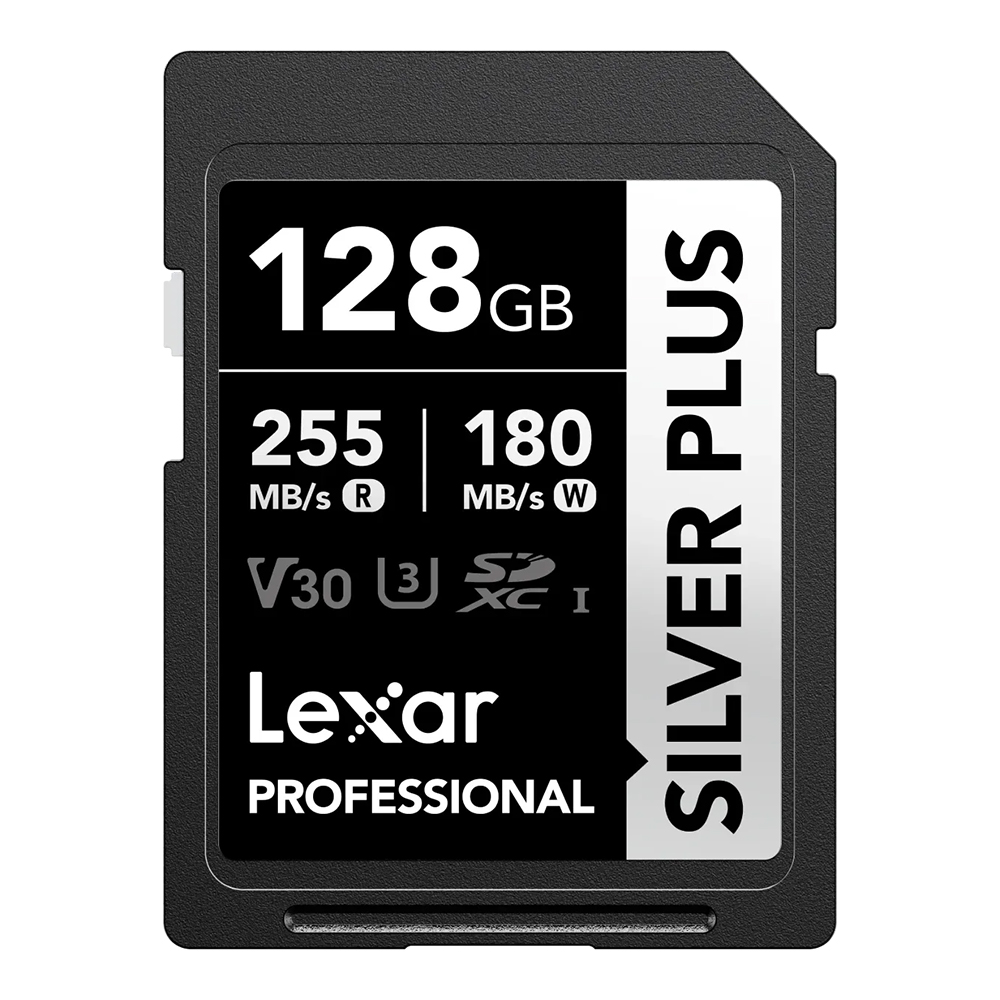 128 GB SD CARD (เอสดีการ์ด) LEXAR PROFESSIONAL SILVER PLUS - LSDSIPL128G-BNNNG