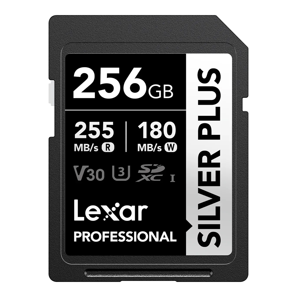 256 GB SD CARD (เอสดีการ์ด) LEXAR PROFESSIONAL SILVER PLUS - LSDSIPL256G-BNNNG