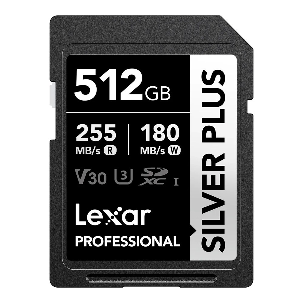 512 GB SD CARD (เอสดีการ์ด) LEXAR PROFESSIONAL SILVER PLUS - LSDSIPL512G-BNNNG