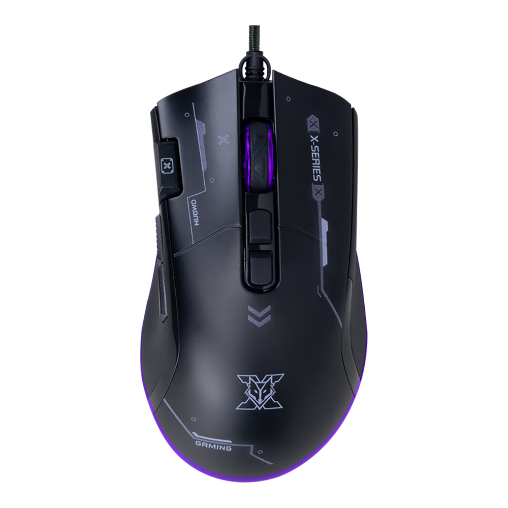 MOUSE (เมาส์) NUBWO X211 PANTRON - BLACK