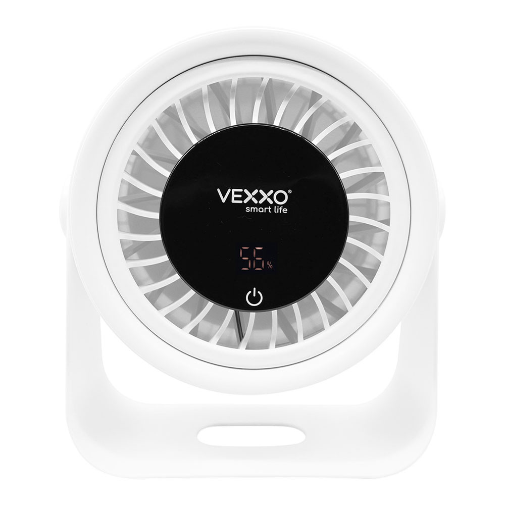 DESK FAN (พัดลมตั้งโต๊ะ) VEXXO VMF-T01 TABLETOP AIR - WHITE F5FAN-VE25-MT11