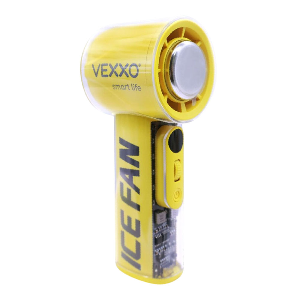 HANDHELD MINI FAN (พัดลมพกพาขนาดเล็ก) VEXXO VMF-I01 HIGH-SPEED COOLING - YELLOW F5FAN-VE25-HI11