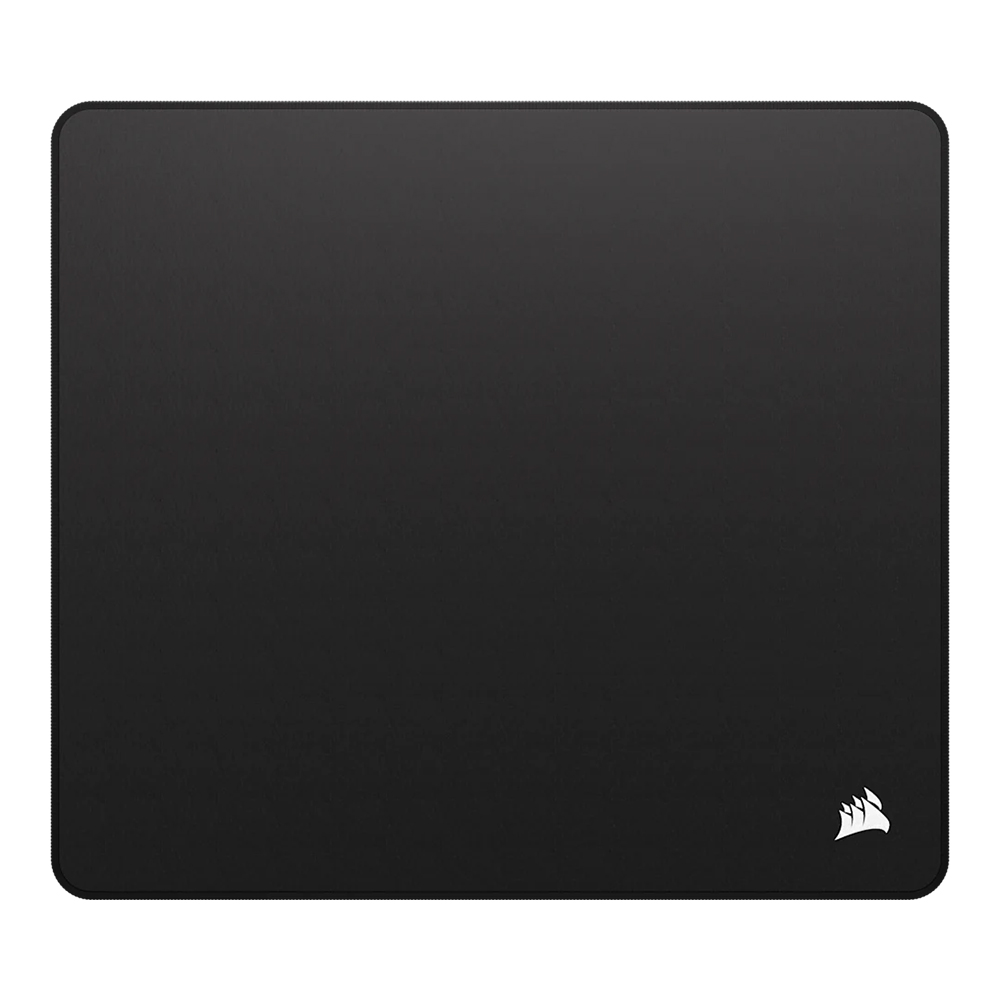 MOUSE PAD (เมาส์แพด) CORSAIR MM ANTI-FRAY CLOTH - SIZE LARGE 450 x 400 x 2 MM BLACK CH-941D060-WW