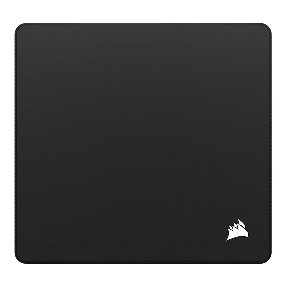 MOUSE PAD (เมาส์แพด) CORSAIR MM ANTI-FRAY CLOTH - SIZE M 320 x 300 x 2 MM BLACK CH-941D0A0-WW