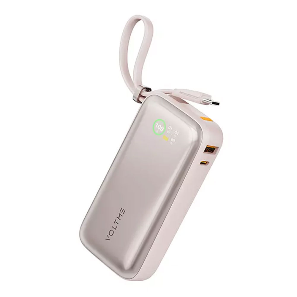 POWER BANK (พาวเวอร์แบงค์) VOLTME B3046 HYPERCORE Z 10K - 10000mAh 35W SAKURA PINK
