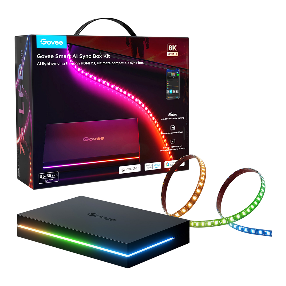 LIGHTING (ระบบแสงสว่าง) GOVEE H8604 SMART AI SYNC BOX KIT