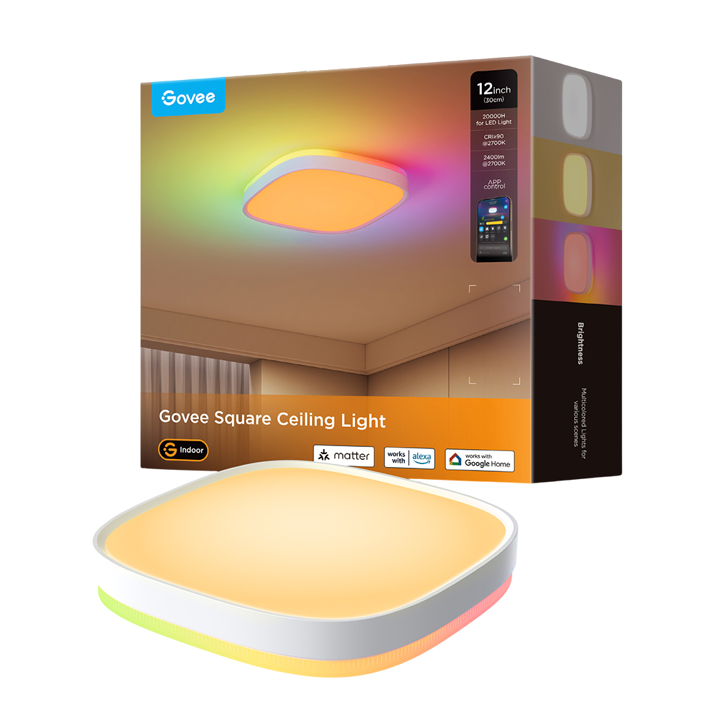 LIGHTING (ระบบแสงสว่าง) GOVEE H80A4 SQUARE CEILING LIGHT